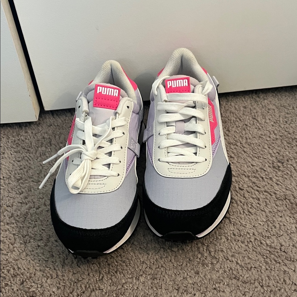 Puma Women's Sneakers - White, Pink, Black